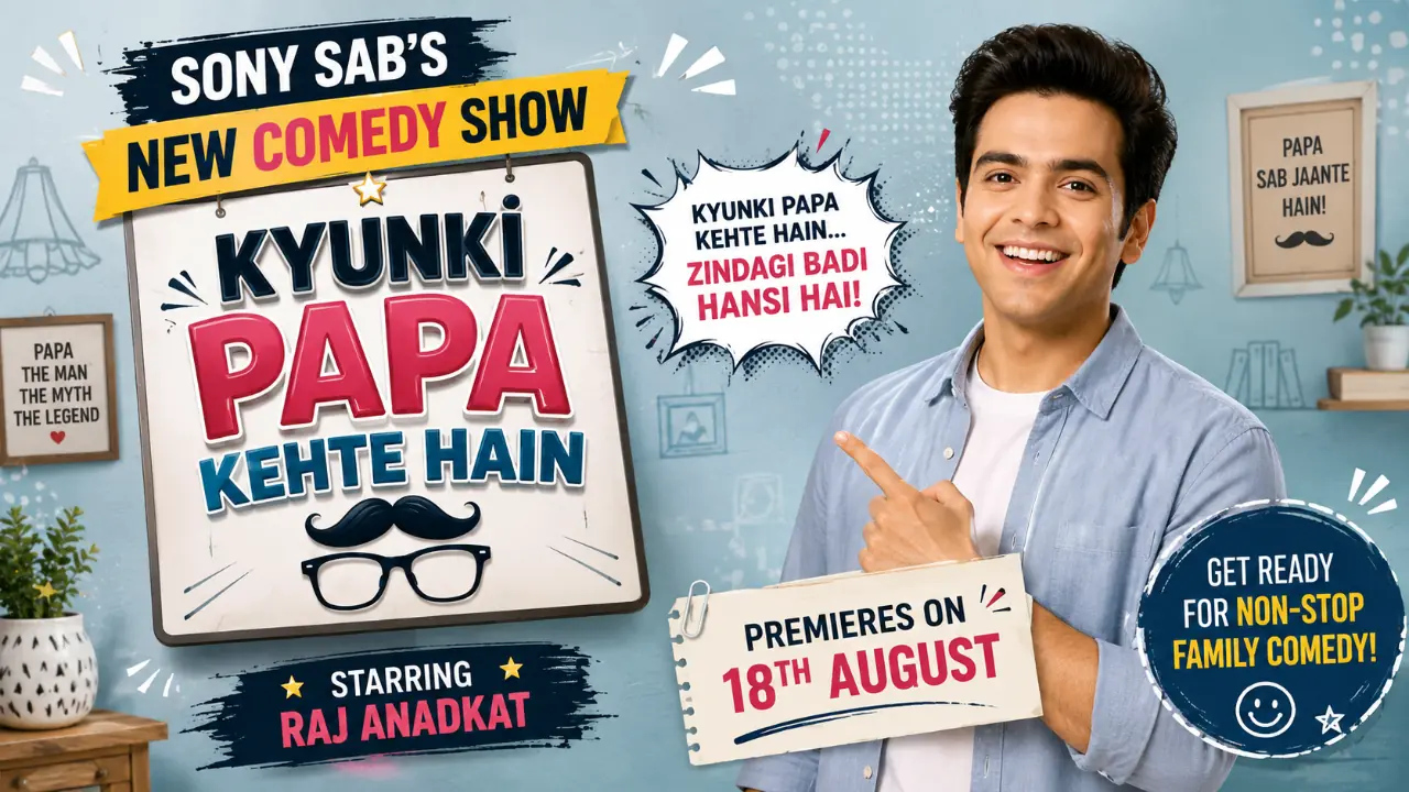 Kyunki Papa Kehte Hain Release Date & Promo Revealed: Sony SAB's New Comedy Show
